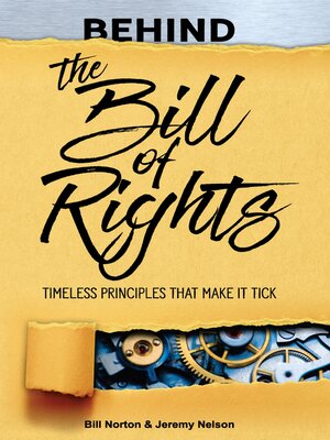 cover image of Behind the Bill of Rights